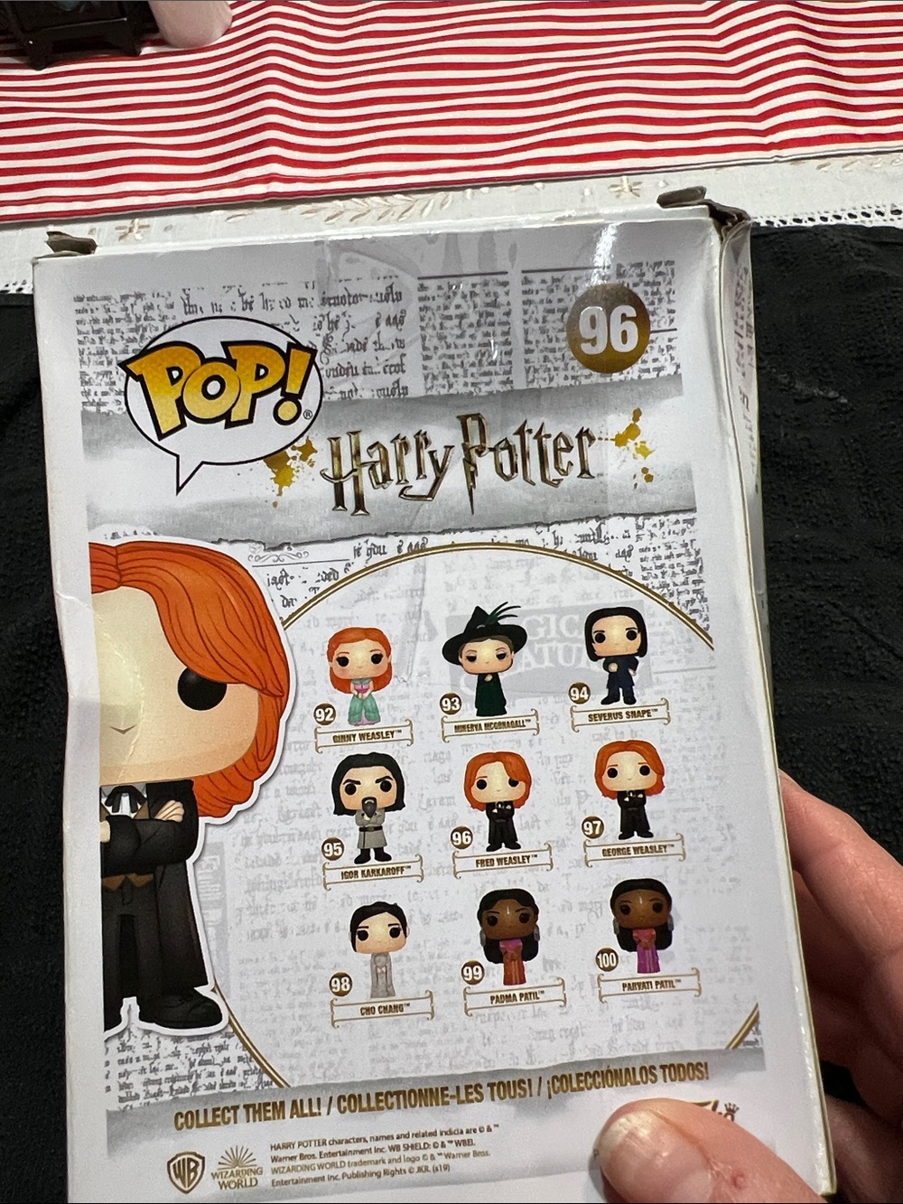 Funko Fred Weasley Vinyl Figure - Harry Potter 96-Orange Hair - Picture 2 of 6